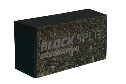 BLOCK SOLIDO SPLIT 15x20x40 NEGRO